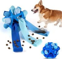 HKM-328659 Interactive Pet Sniffing Ball - Colorful Chew Toy for Enrichment and Play