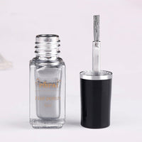 HKM-777811 Mirror Silver Nail Polish - 6ml Environmental Formula for Stunning Manicures