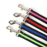 HKM-380371 Durable Nylon Pet Leash with Hand Holding Rope for Comfortable Outdoor Activities