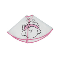 HKM-910291 Adjustable Waterproof Pet Cloak with Cartoon Print for Dog Grooming