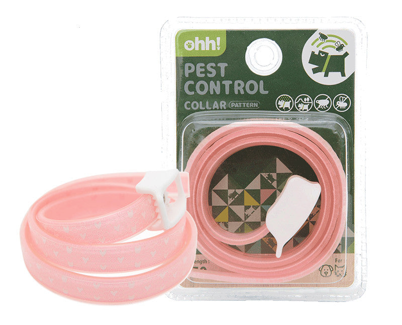 HKM-100947 Insect Repellent Collars for Dogs and Cats - Anti-Flea and Anti-Lice Soft Plastic Collars Available in Multiple Colors