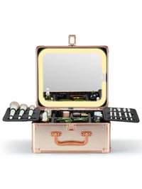 HKM-253459 Lighted Makeup Mirror with Detachable Magnetic Design and Adjustable Brightness Settings