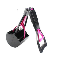 HKM-505875 Pet Toilet Picker with Long Handle - Durable Plastic Design for Easy Waste Cleanup