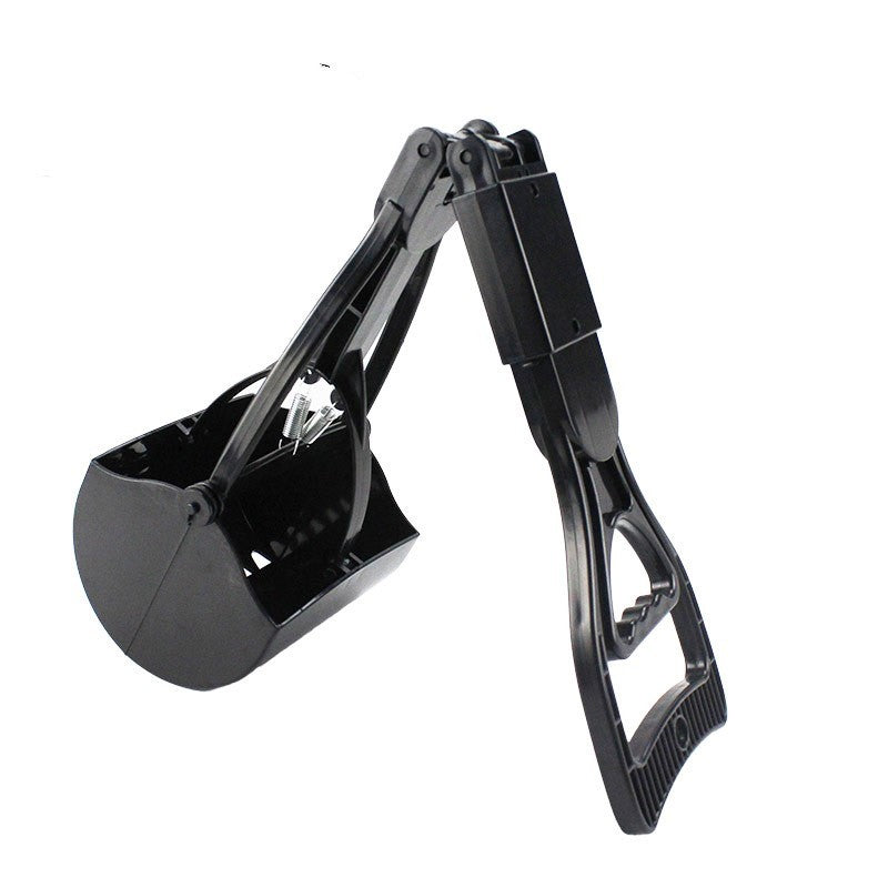HKM-505875 Pet Toilet Picker with Long Handle - Durable Plastic Design for Easy Waste Cleanup