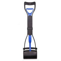 HKM-505875 Pet Toilet Picker with Long Handle - Durable Plastic Design for Easy Waste Cleanup