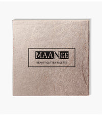 HKM-719763 Golden 9-Color Matte Eyeshadow Palette - Versatile and Vibrant Shades