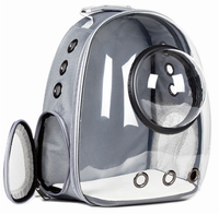 HKM-268371 Transparent Cat Carrier Bag with Ventilated Design