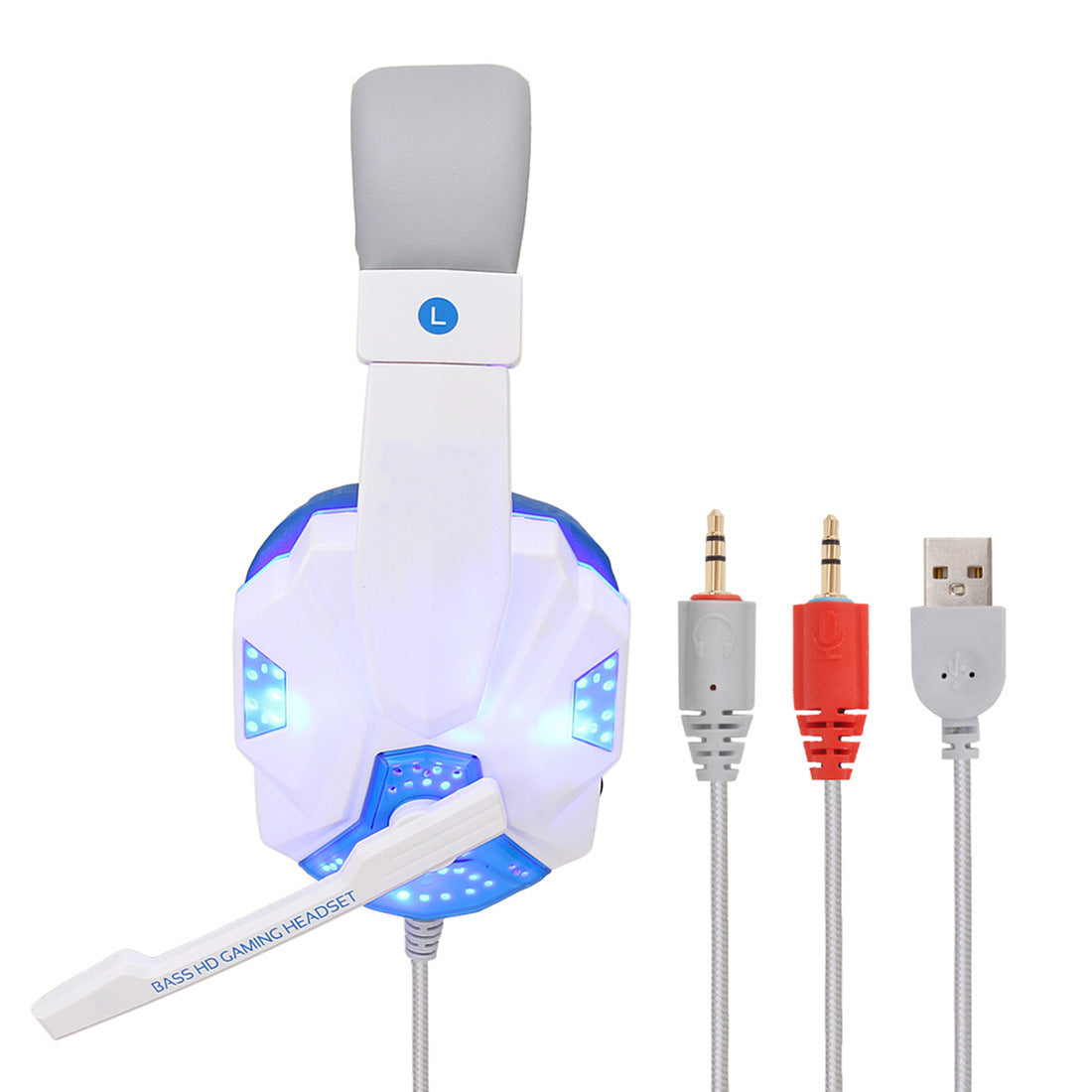 KTX-722323 Wired Headphones with Ear Protection Compatibility for Computer Use - Multiple Color Options Available