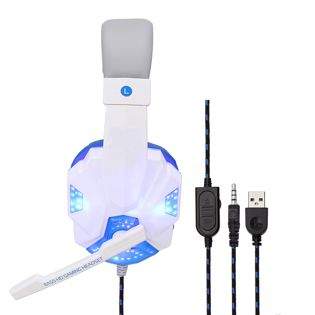 KTX-722323 Wired Headphones with Ear Protection Compatibility for Computer Use - Multiple Color Options Available