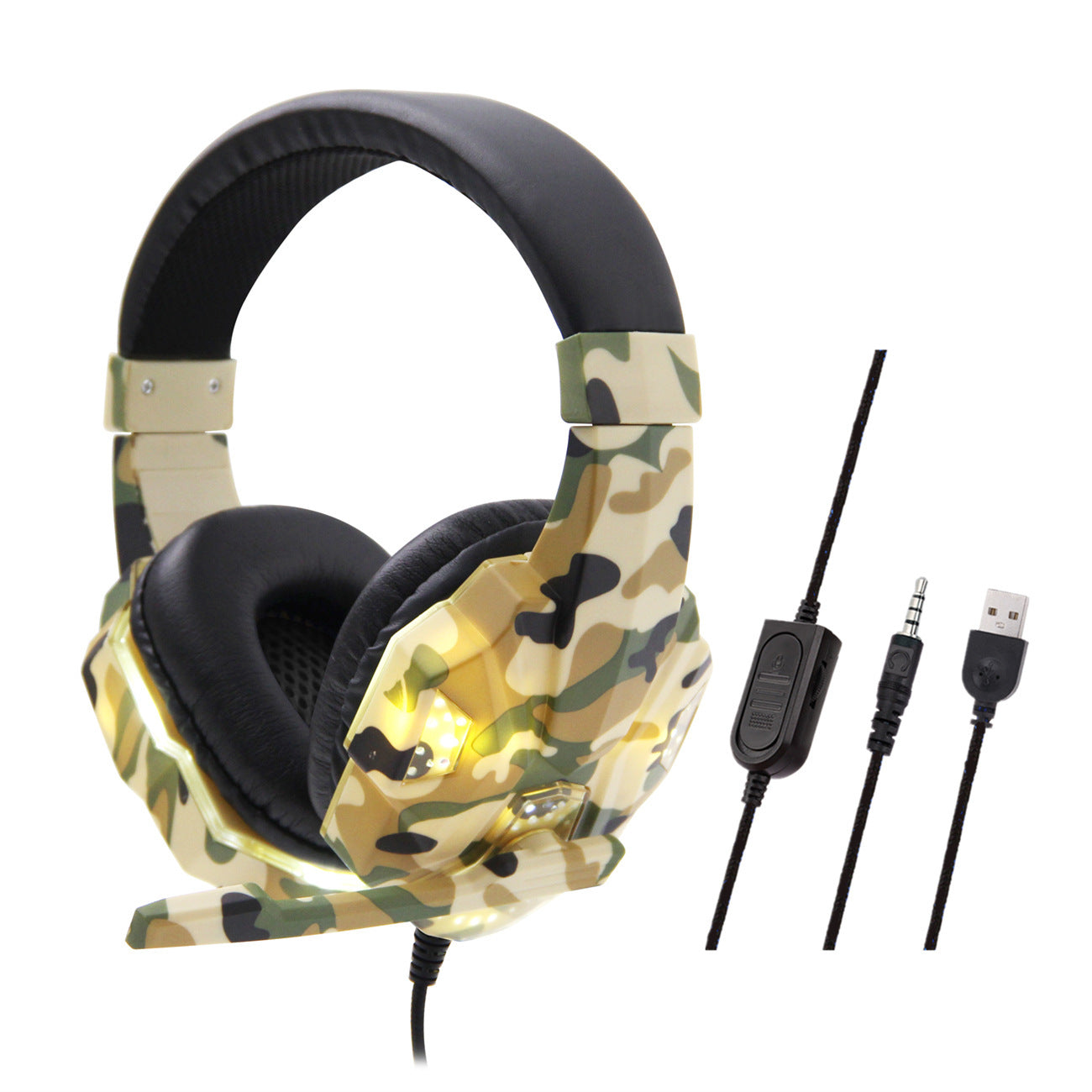 KTX-722323 Wired Headphones with Ear Protection Compatibility for Computer Use - Multiple Color Options Available