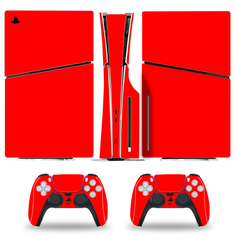 KTX-645267 Protective Color Film Sticker for Sony PS5 Slim Digital Optical Drive – Removable Adhesive Screen Protector