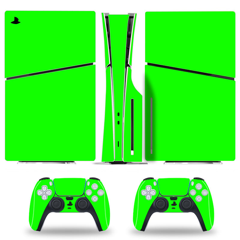 KTX-645267 Protective Color Film Sticker for Sony PS5 Slim Digital Optical Drive – Removable Adhesive Screen Protector