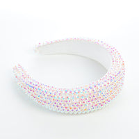 HKM-749587 Baroque Rhinestone Wide-Edged Hair Band in Multiple Colors