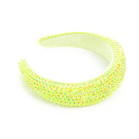HKM-749587 Baroque Rhinestone Wide-Edged Hair Band in Multiple Colors