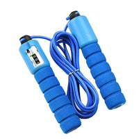HKM-593107 Adjustable Fitness Skipping Rope with Counting Function for Adults