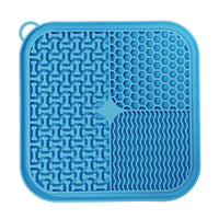 HKM-534291 Silicone Slow Feeder Mat with Non-Slip Scrapers for Dogs in Multiple Colors