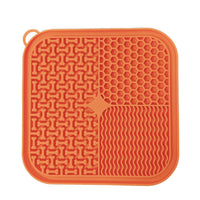 HKM-534291 Silicone Slow Feeder Mat with Non-Slip Scrapers for Dogs in Multiple Colors