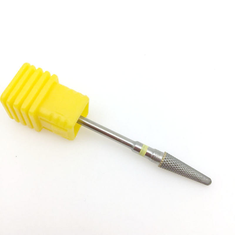 HKM-972115 Tungsten Steel Alloy Nail Grinding Head - Multi-Color Options Available