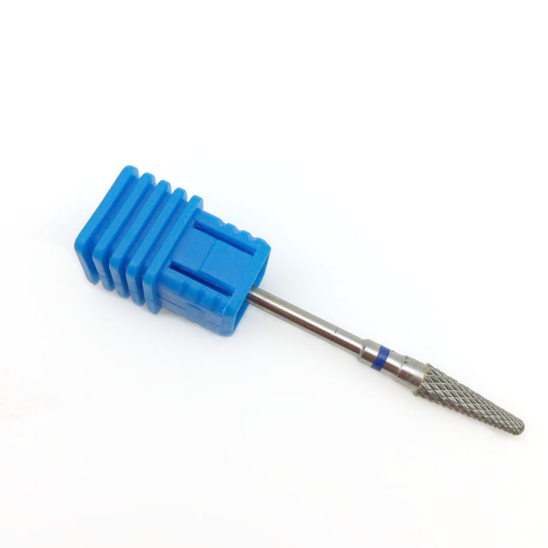 HKM-972115 Tungsten Steel Alloy Nail Grinding Head - Multi-Color Options Available