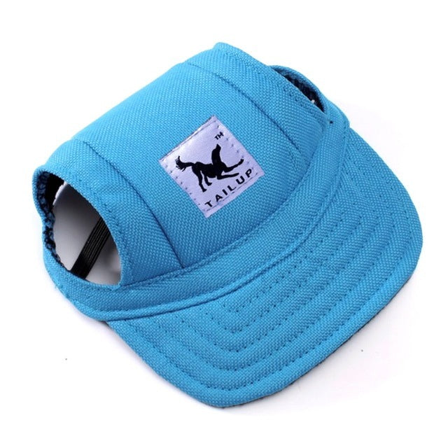 HKM-940755 Dog's Baseball - Canvas and Denim Options in Red, Black, Blue, Camouflage, Leopard, and More (S-XL)
