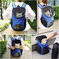 HKM-084115 Lightweight Breathable Dog Carrier Backpack for Small Breeds - Ideal for Outdoor Adventures