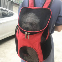 HKM-084115 Lightweight Breathable Dog Carrier Backpack for Small Breeds - Ideal for Outdoor Adventures