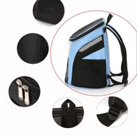 HKM-084115 Lightweight Breathable Dog Carrier Backpack for Small Breeds - Ideal for Outdoor Adventures