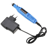HKM-003731 Electric Nail Polisher with Adjustable Speed and Multiple Grinding Heads for Professional Nail Care