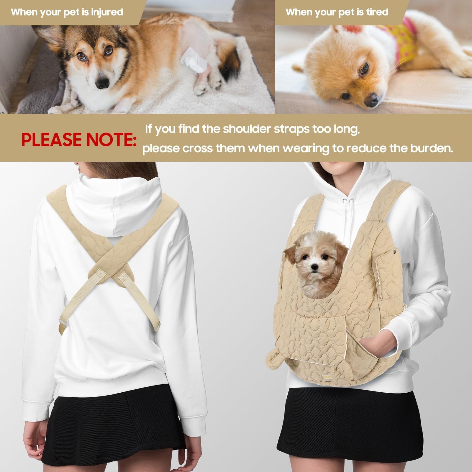 HKM-872851 Large Capacity Breathable Portable PET Chest Bag for Convenient Travel