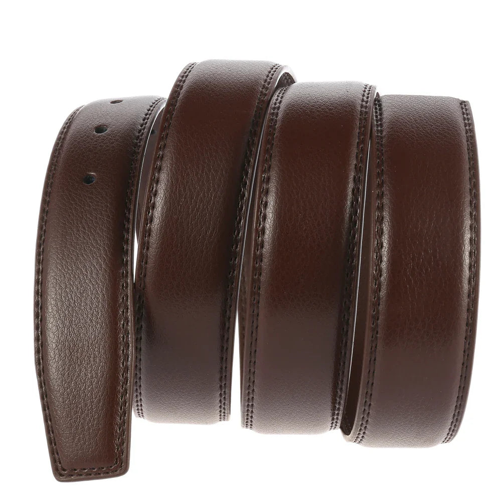 HKM-345299 Classic Men's Perforated Pin Buckle Belt DK35-327