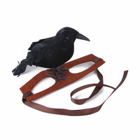 HKM-144915 Raven-Themed Cat Dress Headgear for Fun Pet Dress-Up