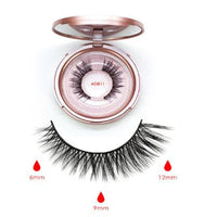 HKM-600211 Five Magnetic Eyelash Set with Eyeliner - High Temperature Wire Material