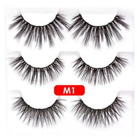 HKM-600211 Five Magnetic Eyelash Set with Eyeliner - High Temperature Wire Material