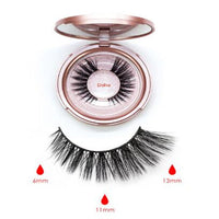 HKM-600211 Five Magnetic Eyelash Set with Eyeliner - High Temperature Wire Material