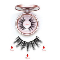 HKM-600211 Five Magnetic Eyelash Set with Eyeliner - High Temperature Wire Material