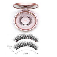 HKM-600211 Five Magnetic Eyelash Set with Eyeliner - High Temperature Wire Material