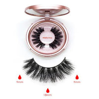 HKM-600211 Five Magnetic Eyelash Set with Eyeliner - High Temperature Wire Material