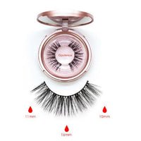 HKM-600211 Five Magnetic Eyelash Set with Eyeliner - High Temperature Wire Material