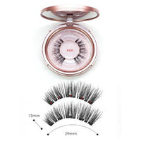 HKM-600211 Five Magnetic Eyelash Set with Eyeliner - High Temperature Wire Material