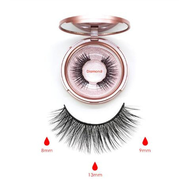 HKM-600211 Five Magnetic Eyelash Set with Eyeliner - High Temperature Wire Material