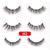 HKM-600211 Five Magnetic Eyelash Set with Eyeliner - High Temperature Wire Material