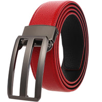 HKM-114771 Soft Cowhide Leather Casual Punch Belt - Model LY35-0302-5