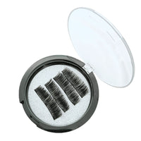 HKM-828435 Glue-Free Magnetic Eyelashes - Light, Soft, and Naturally Curled False Lashes (Two Pairs)
