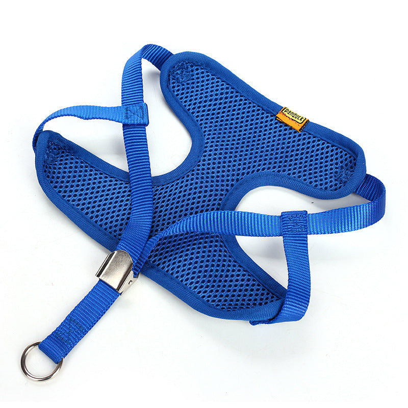 HKM-194131 Breathable Mesh Dog Leash with Flash Diamond Nylon for Comfortable Walks