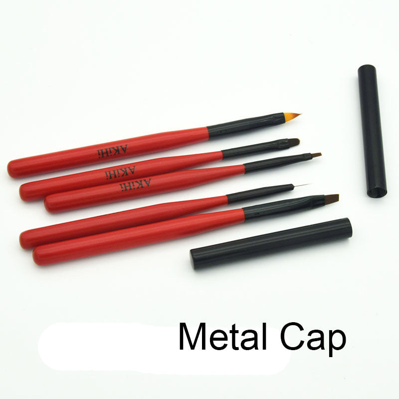 HKM-198035 Nail Art Pen Set with Multiple Tips for Creative Design