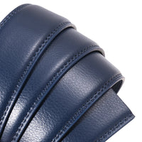 HKM-785939 Men's Casual 3.5CM Wide Blue Belt - Stylish & Versatile Accessory