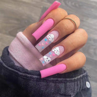 HKM-360723 Cloud Smile Nail Art Patches - Unique Design for Easy Nail Decoration