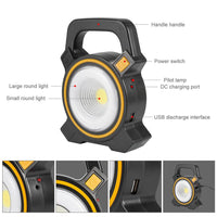 HKM-075731 COB Emergency Portable Work Lamp for Convenient Lighting Solutions