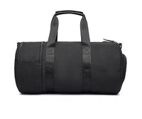 HKM-482835 Retro Waterproof Fitness Travel Bag - Heavy Duty Waxed Canvas and Leather Accents, Multiple Colours Available