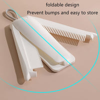 HKM-761875 3-in-1 Pet Grooming Comb with Round Smooth Ends and Lint Brush for Safe and Comfortable Use
